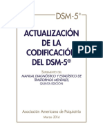 DSM 5 - Actualización de La Codificación