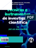 Tecnicas E Instrumentos de Investigacion