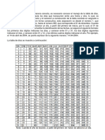 Tabla de Dias Matematica Financiera