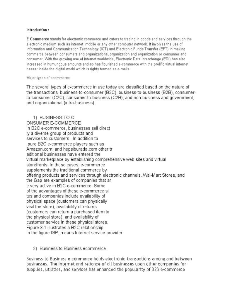 E-Commerce Insights for Businesses | PDF | E Commerce | Business ...