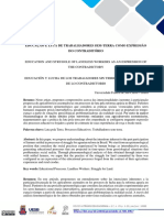 EDUCAÇÃO E LUTA DE TRABALHADORES SEM-TERRA COMO EXPRESSÃO DO CONTRADITÓRIO - Tafuri