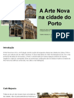 A Arte Nova Na Cidade Do Porto A. A