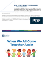 When We All Come Together Again: A Printable Story