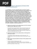 Case Study, Chapter 41, Management of Patients With Musculoskeletal Disorders