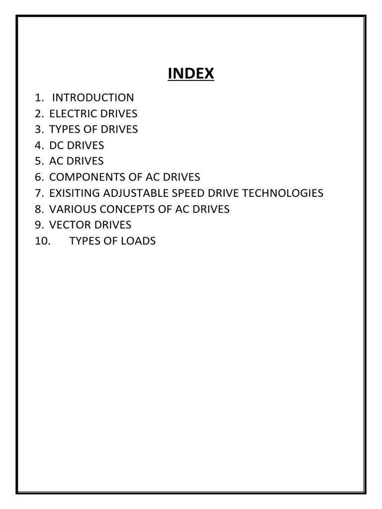 Electric Drives Part 1 | PDF | Electric Motor | Rectifier