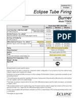 Eclipse Tube Firing Burner: Model TFB030