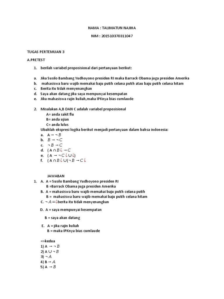 Tugas 3 | PDF