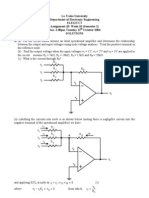 La Trobe University Department of Electronic Engineering Ele12Cct Assignment 10: Week 10 (Semester 2) Due: 2:00pm Tuesday 12 October 2004 Solutions