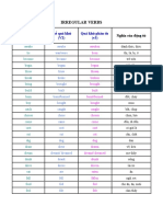 IRREGULAR VERBS