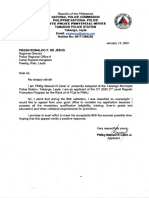 LETTER OF APPEAL PMSG Carel Manuel Jr. N