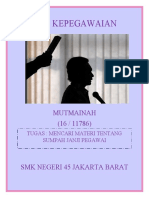 Otk Kepegawaian (Sumpah Janji Pegawai) - Mutmainah Xi Otkp 2