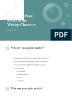 Using Non Print Media in The Writing Classroom