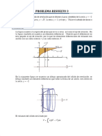 Volumen de sólido de revolución obtenido al girar región bajo curva alrededor de eje y=-2