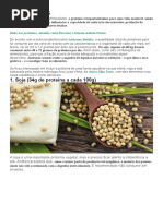 Melhores Proteínas para uma vida saudável