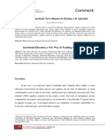 Educação Emocional: Um Novo Paradigma Pedagógico?