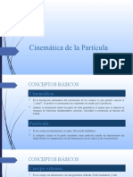 2 Cinemática de La Partícula- Conceptos Básicos
