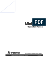 715U0101 Rev 12 - Minimate Operator Manual