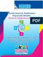 Orientaciones de La Evaluación I Trimestre 2021 Territorio (18marzo2021..