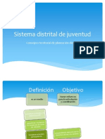 Sistema Distrital de Juventud - PDF Jaime