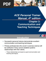 Ace Personal Trainer Manual Chapter 3