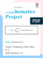 Mathematics Project: Ryan Int. Icse Malad