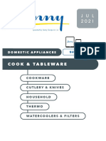 Domestic Appliances - Cook-Tableware