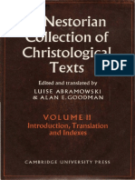 Luise Abramowski - A Nestorian Collection of Christological Texts Vol 2