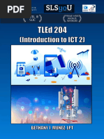 Introduction To ICT 2