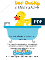 Alphabet Matching Activity: Thank You For Downloading! For Questions, Corrections, or Comments Please Email