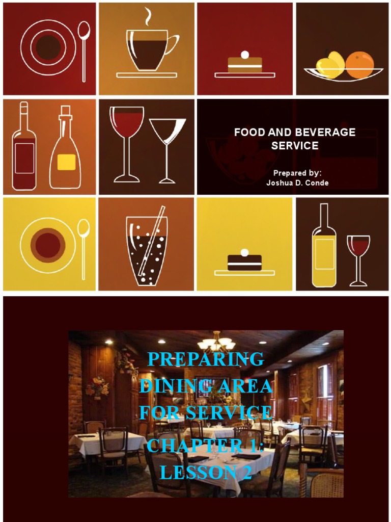 Preparing Dining Area for Service | PDF | Restaurants | Home