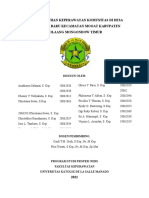 Laporan Asuhan Keperawatan Komunitas Di Desa Bongkudai Baru Kec. Mooat