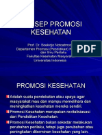 KONSEP PROMOSI KESEHATAN