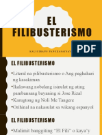 Kasaysayan NG El Filibusterismo