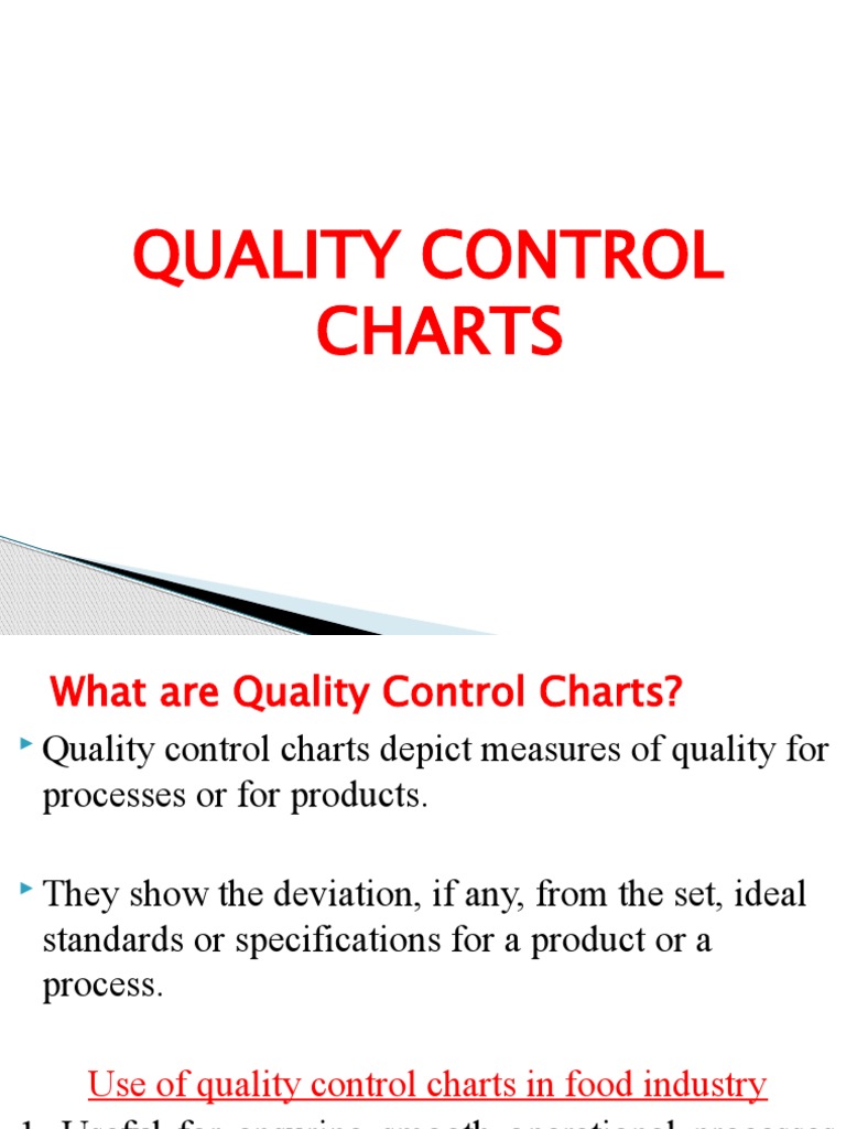Quality Control Charts Explained | PDF | Engineering Tolerance | Statistics