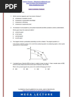 Microeconomics MCQ