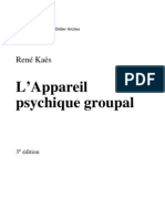 Lappareil Psychique Groupal - 3e Edition
