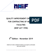 Qaulity Improvement Checklist For Contracting T December 2019 Final