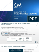 Coin Metrics Products Overview May-2020