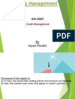 Credit Management