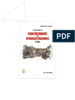 A Textbook of Fluid Mechanics & Hydraulic Machines by R K Bansal 9 Ed