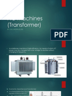 AC Machines (Transformer) : By: E.M. Morales, Ree