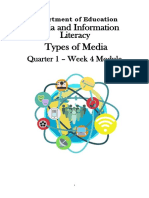 Module 4 Mil Types of Media