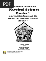 Physical Science Module 6