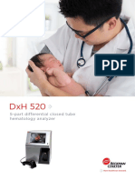638 DXH 520 Hematology Analyzer Brochure BR 66953 en GLB A4
