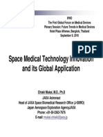 Space Medical Technology Innovation and Its Global Application