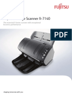 FUJITSU Image Scanner Fi-7140: The Essential Fi Series Scanner With Exceptional Business Performance