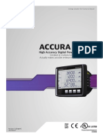 ACCURA 3700: High Accuracy Digital Power Quality Meter