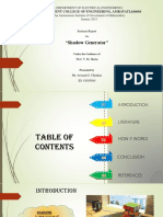 Shadow Generator Seminar Report Summary