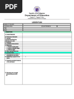 Primals Innovative Lesson Plan Format