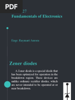 ECE 027 - Zener Diode